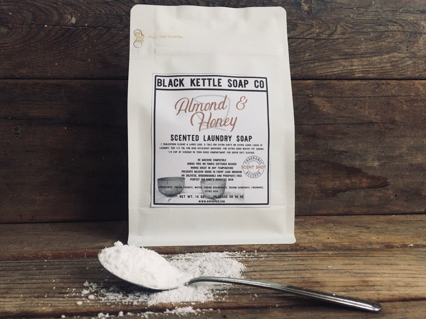 ALMOND + HONEY Laundry Soap Small Bag