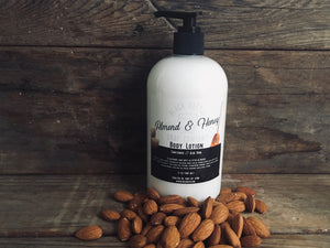 ALMOND + HONEY Moisturizing Body Lotion NEW Larger Size