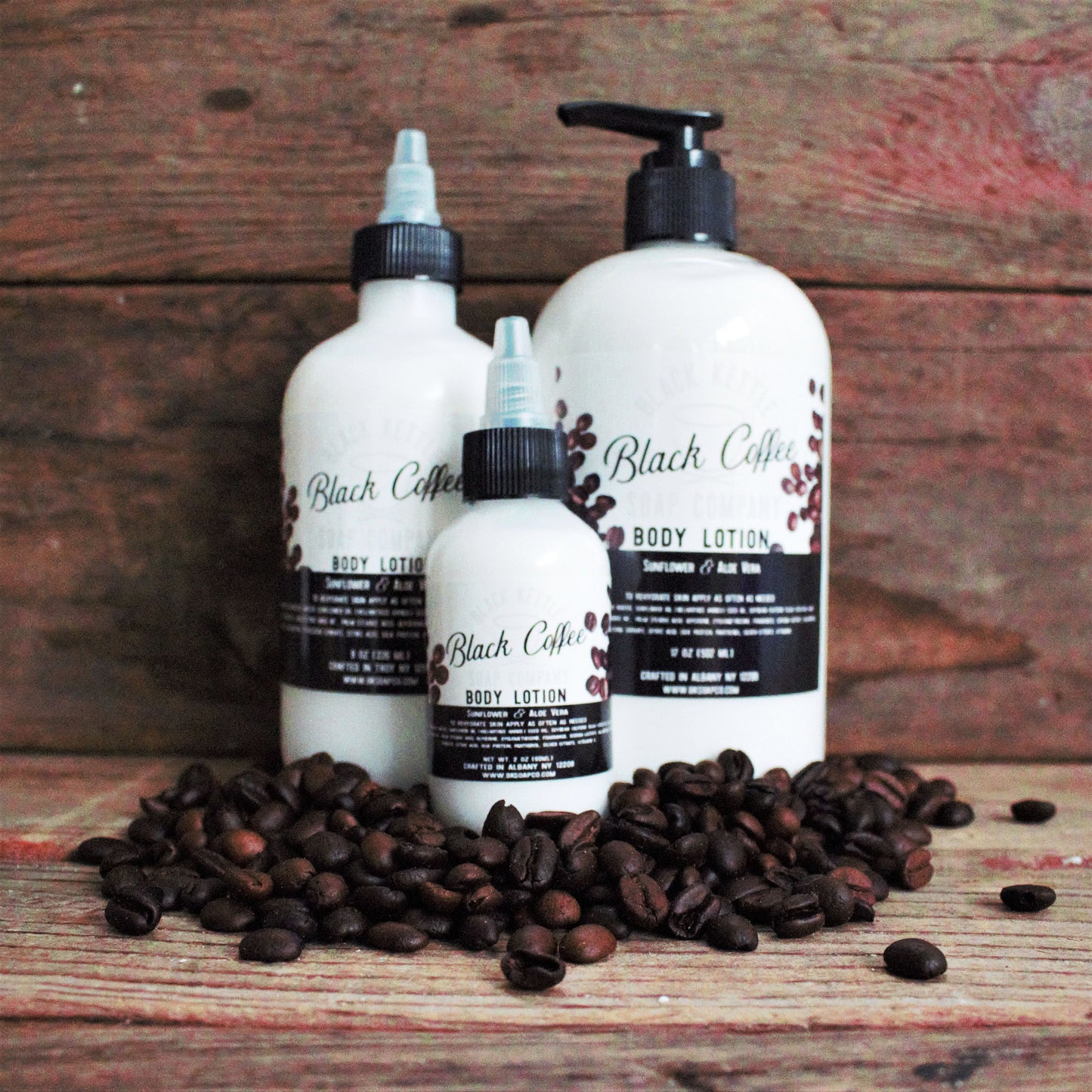 BLACK COFFEE Moisturizing Body Lotion