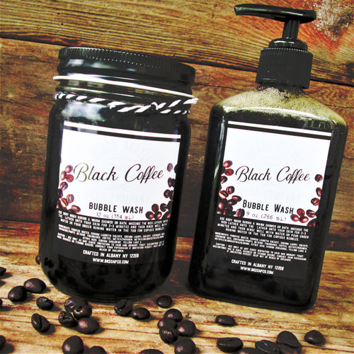 BLACK COFFEE Bubble Wash