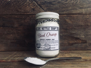 BLOOD ORANGE Mason Jar Laundry Soap