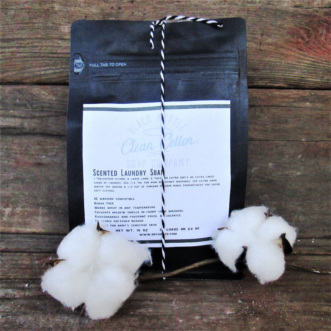 CLEAN COTTON Laundry Soap Small Bag