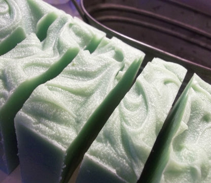 CUCUMBER ALOE Goat Milk Soap