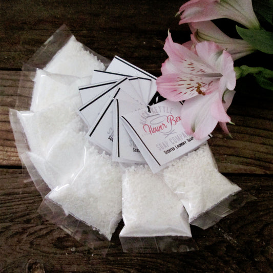 FLORA Laundry Soap Samples