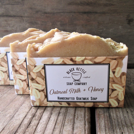 OATMEAL MILK + HONEY Goat Milk Soap