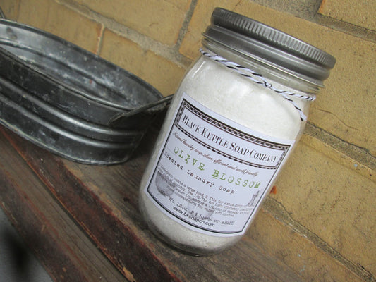 SWEETGRASS Laundry Soap Mason Jar