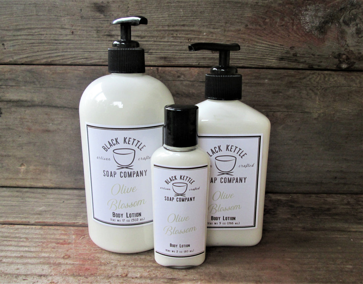 OLIVE BLOSSOM Body Lotion – Black Kettle Soap Company