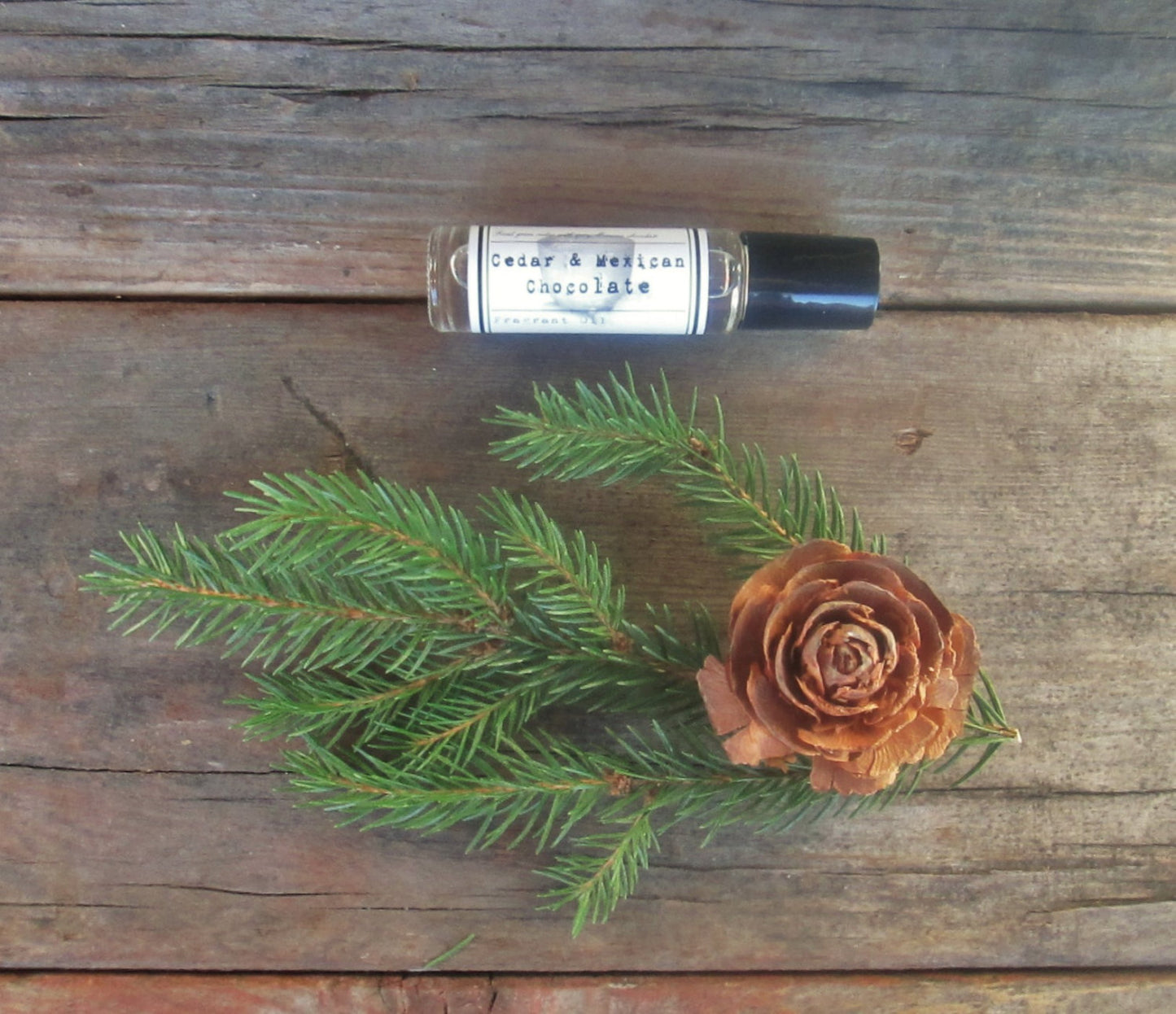 CEDAR & Mexican Chocolate Roll on Perfume