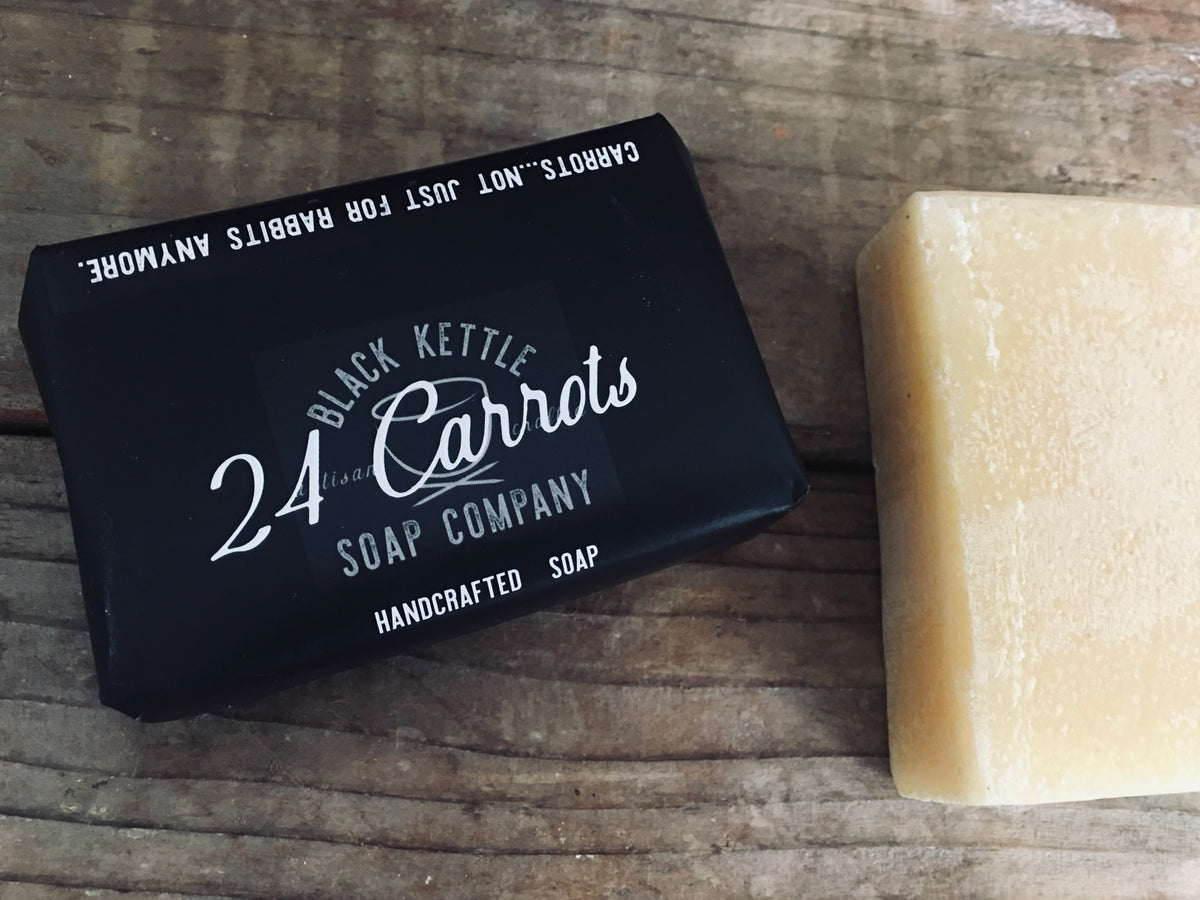 24 CARROTS Vitamin C Soap – Black Kettle Soap Company